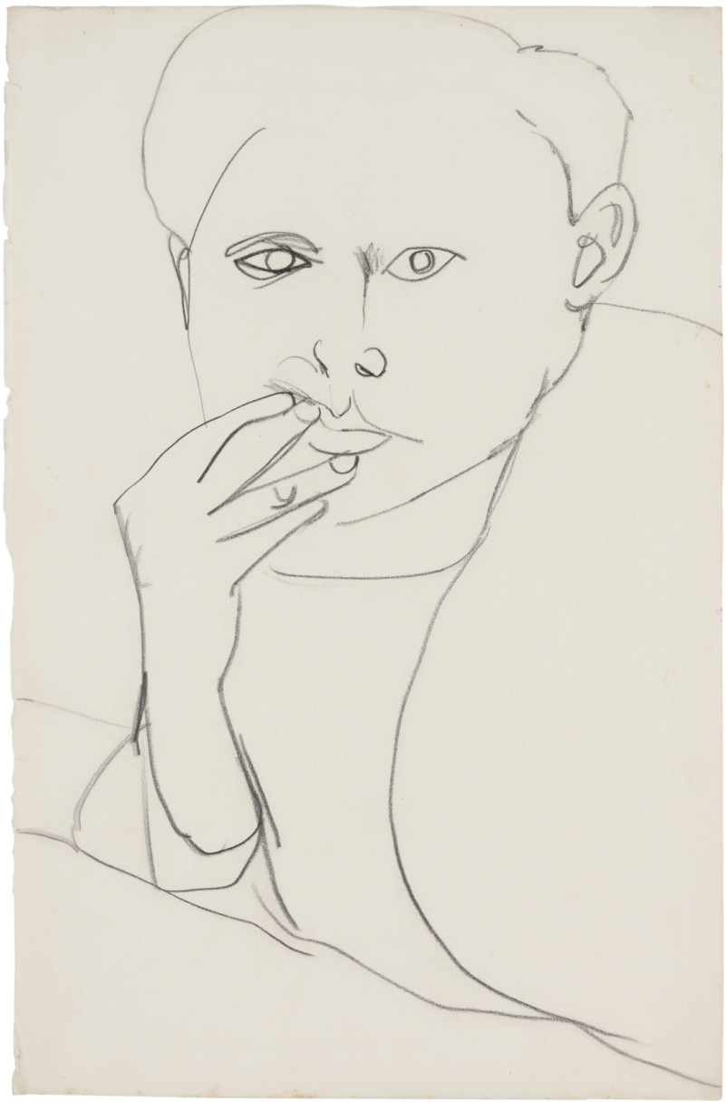 ELLSWORTH KELLY Self-Portrait Drawings 1944–1992 | Matthew Marks