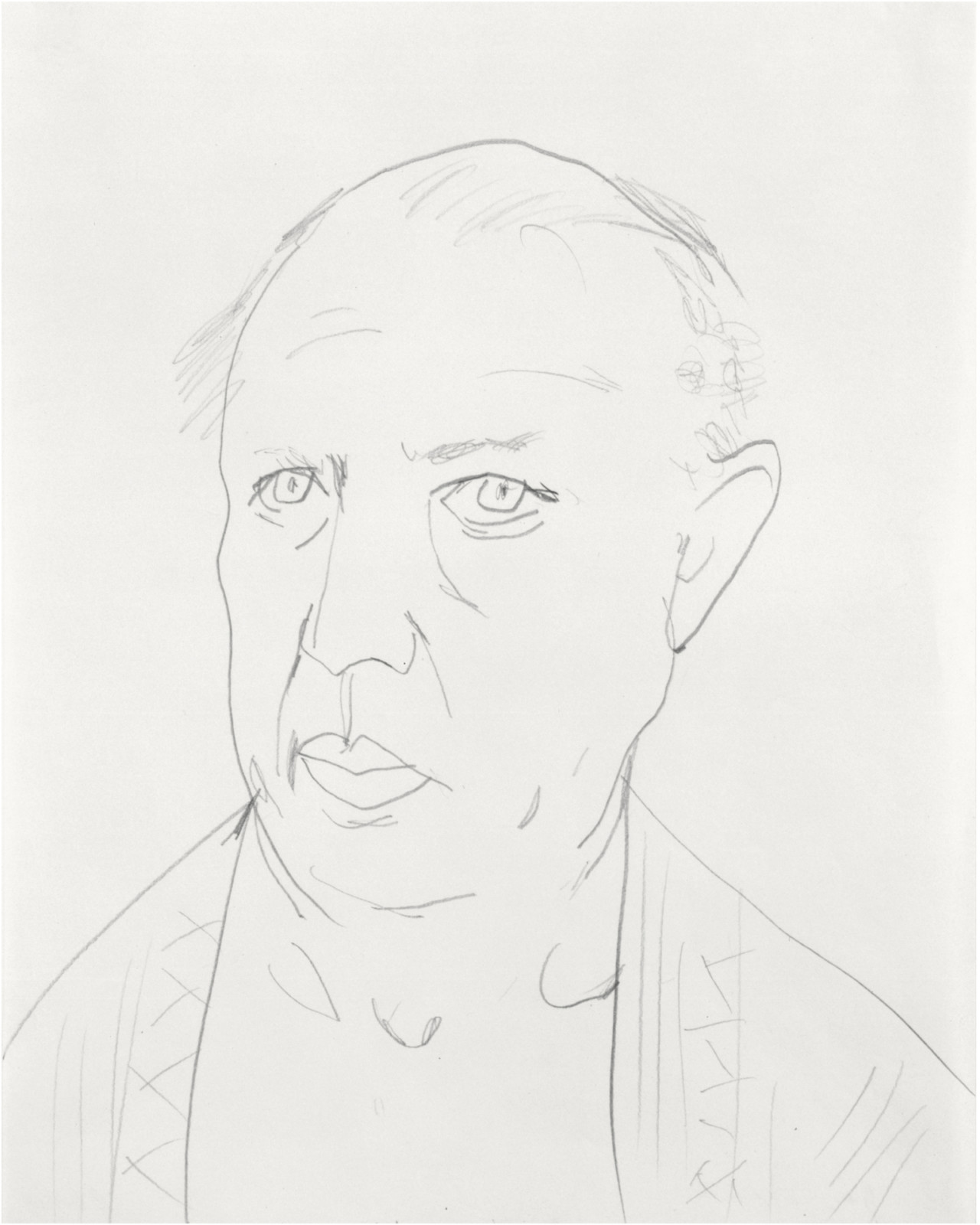 Self-Portrait, ELLSWORTH KELLY Self-Portrait Drawings 1944–1992