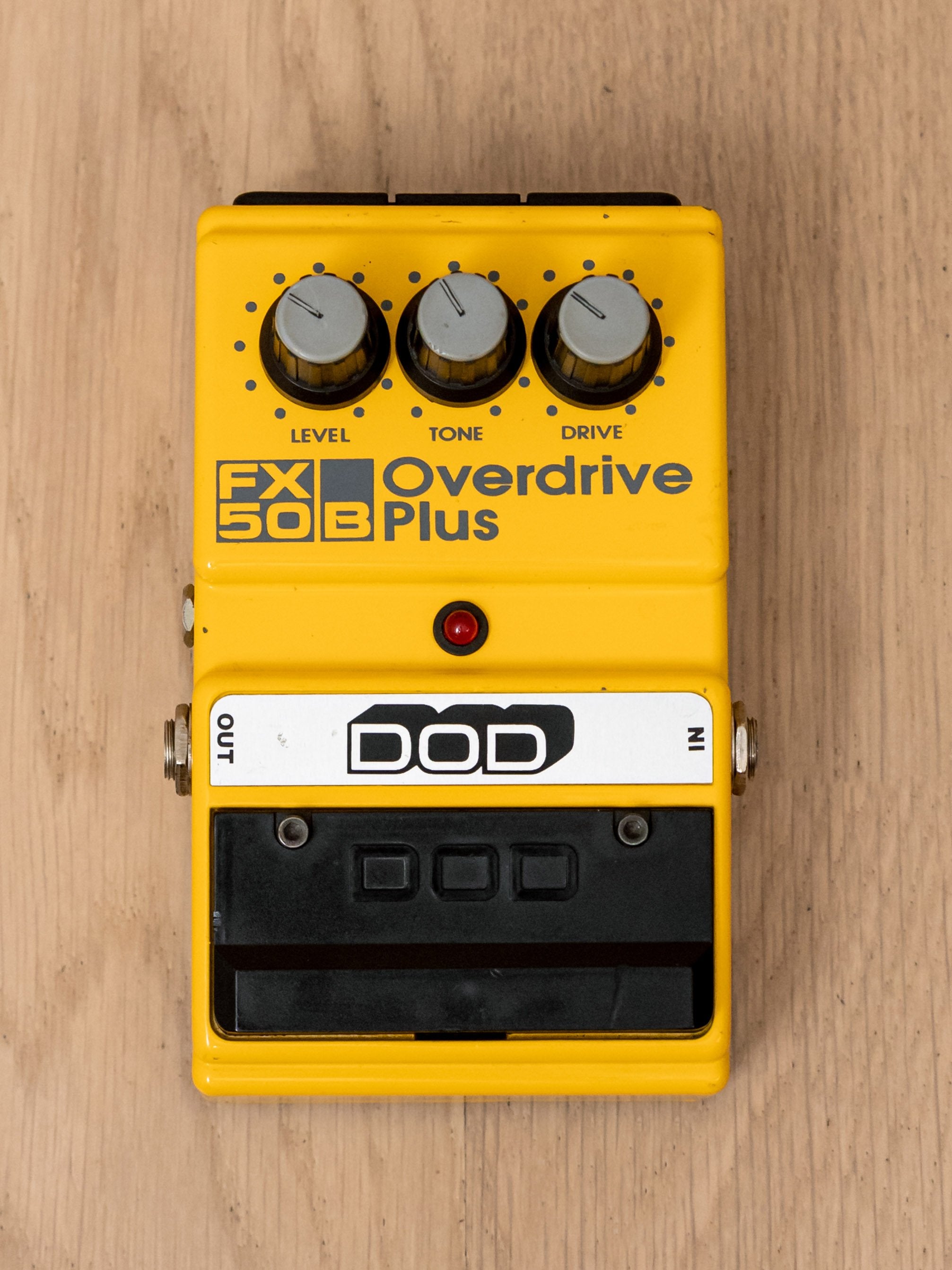 1986 DOD FX50B Overdrive Plus USA-Made Guitar Effects Pedal, Complete