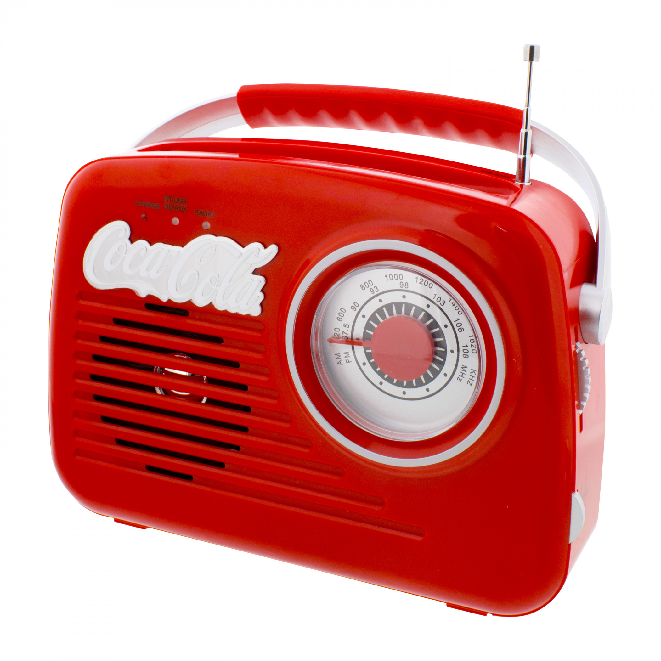 Coca-Cola Retro Radio with Bluetooth Speaker - WearYourBeer