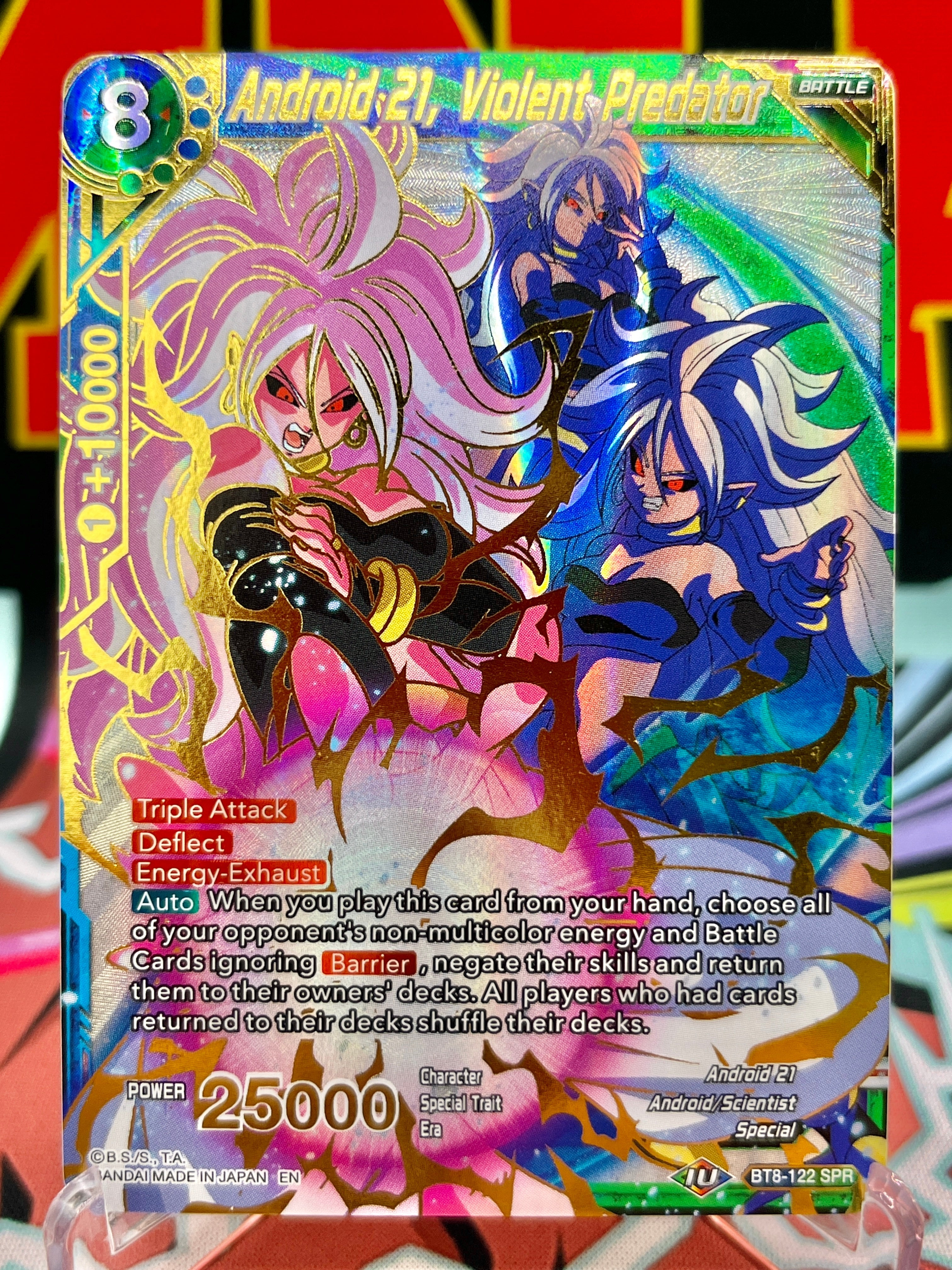 BT8-122 SPR Android 21, Violent Predator (2019)