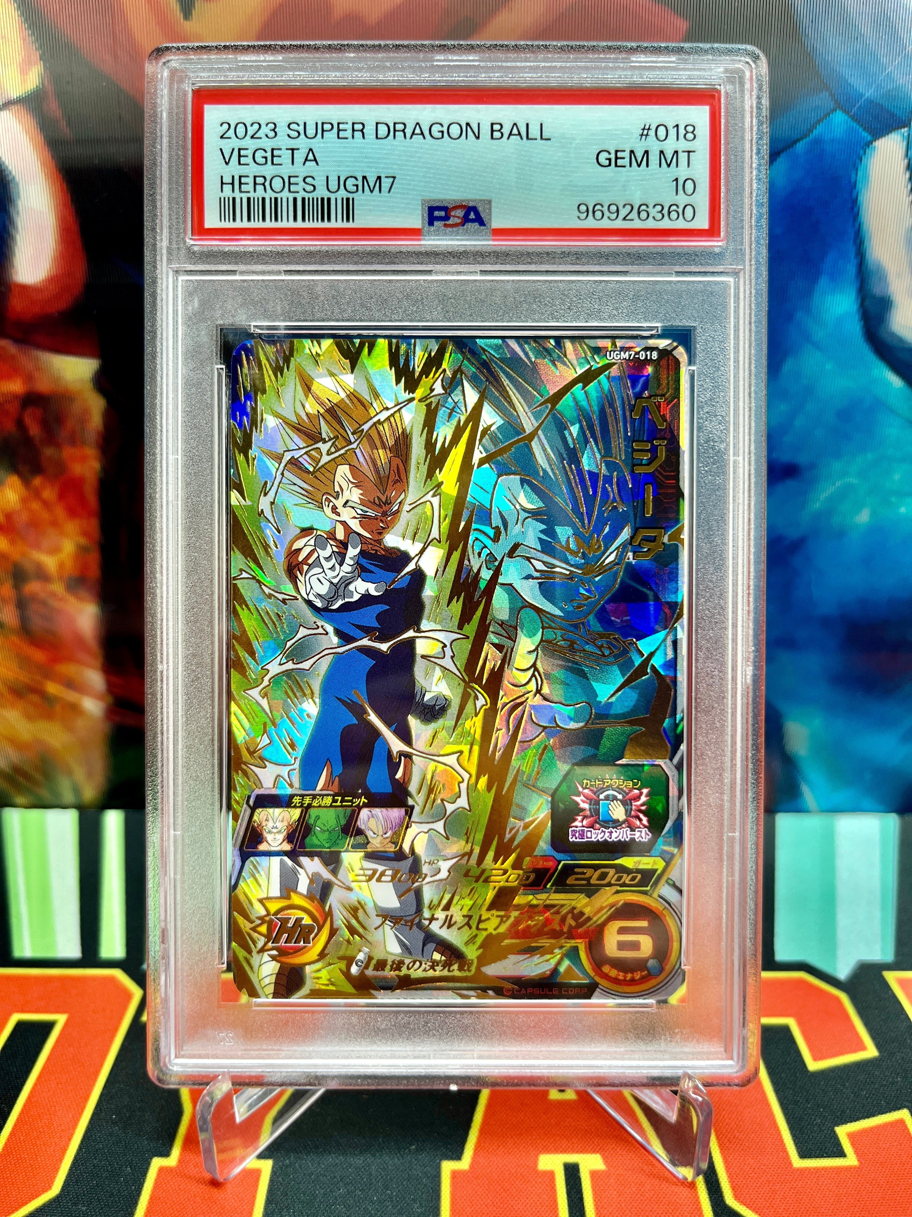 PSA 10 UGM7-018 Vegeta Ultimate (2023)