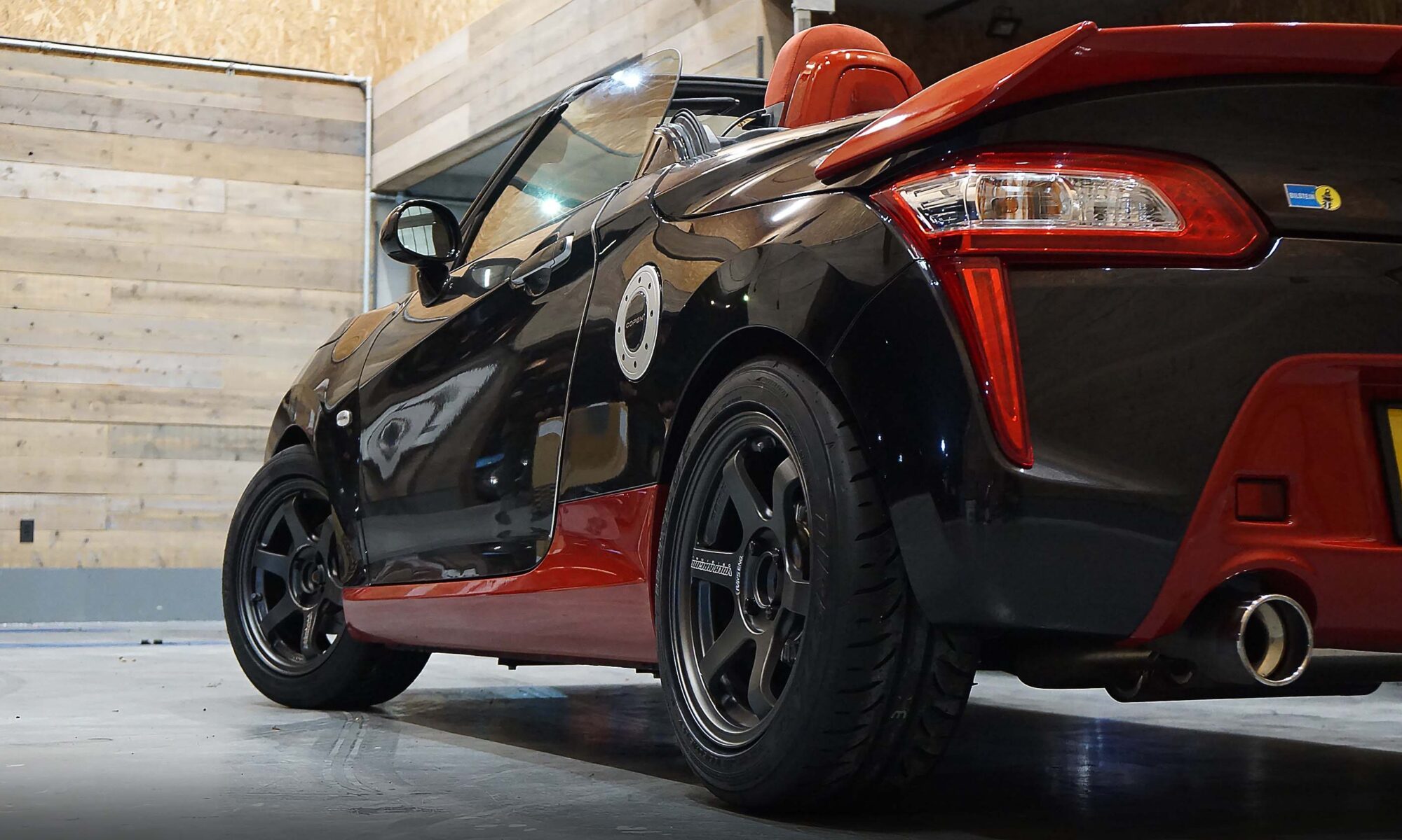 も。リアキャンバーアクスル - コペン専門店も。ファク