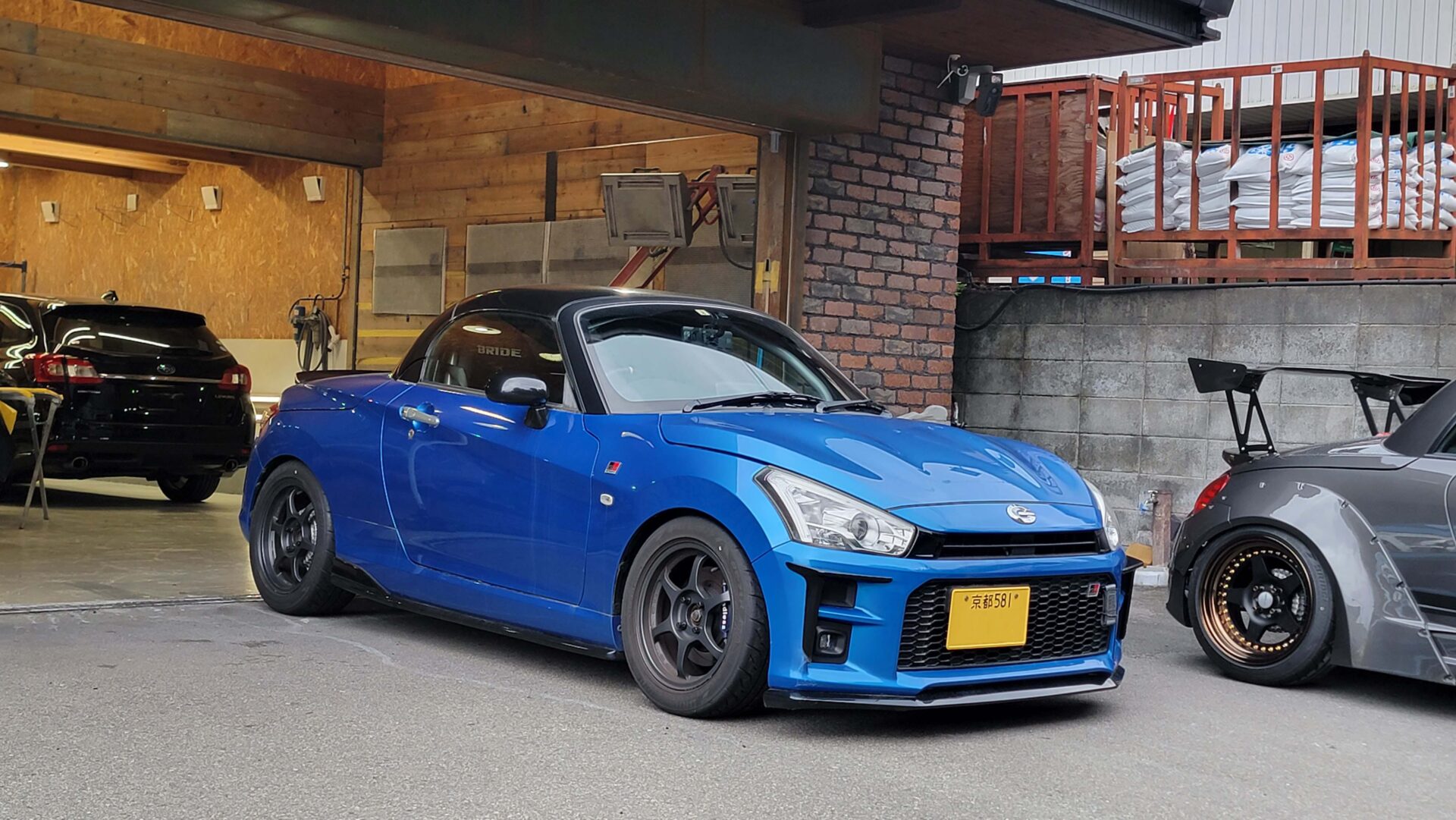 京都GRローブは外装GR完全体に('ω')ノ - コペン専門店も。ファク