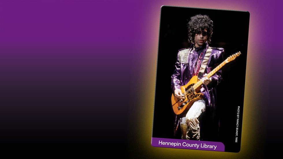 Hennepin County Library Reveals Limited-Edition Prince Card - Mpls