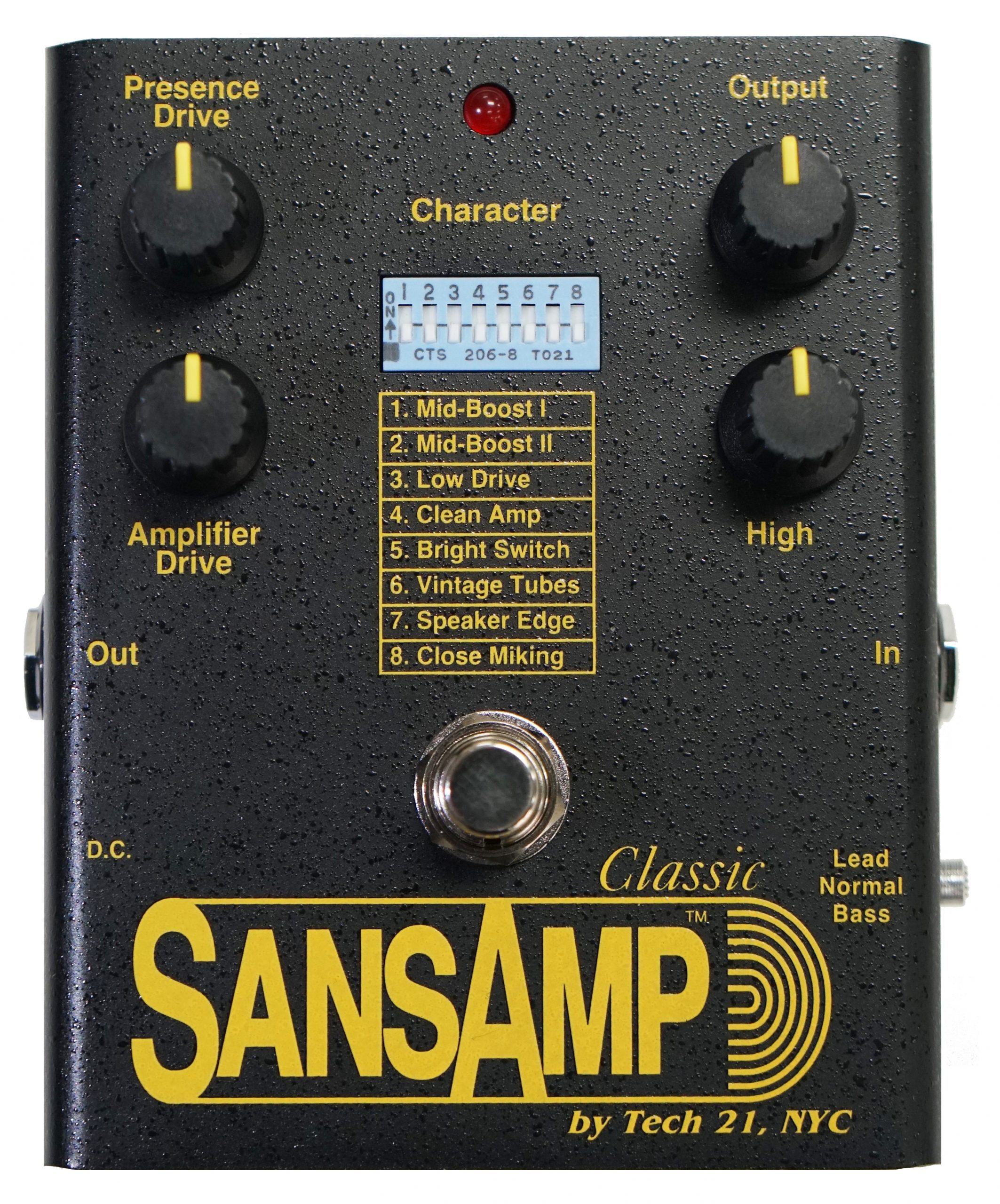 Tech 21's SansAmp Classic 2021 Reissue