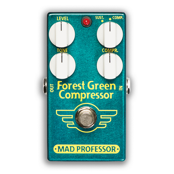 Forest Green Compressor Pedal | Mad Professor Amplification