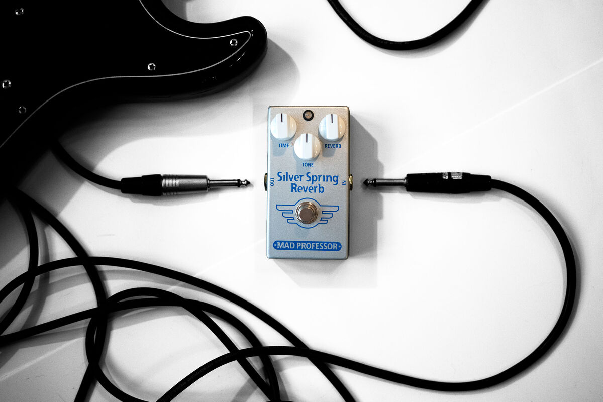 Silver Spring Reverb Pedal | Mad Professor Amplification