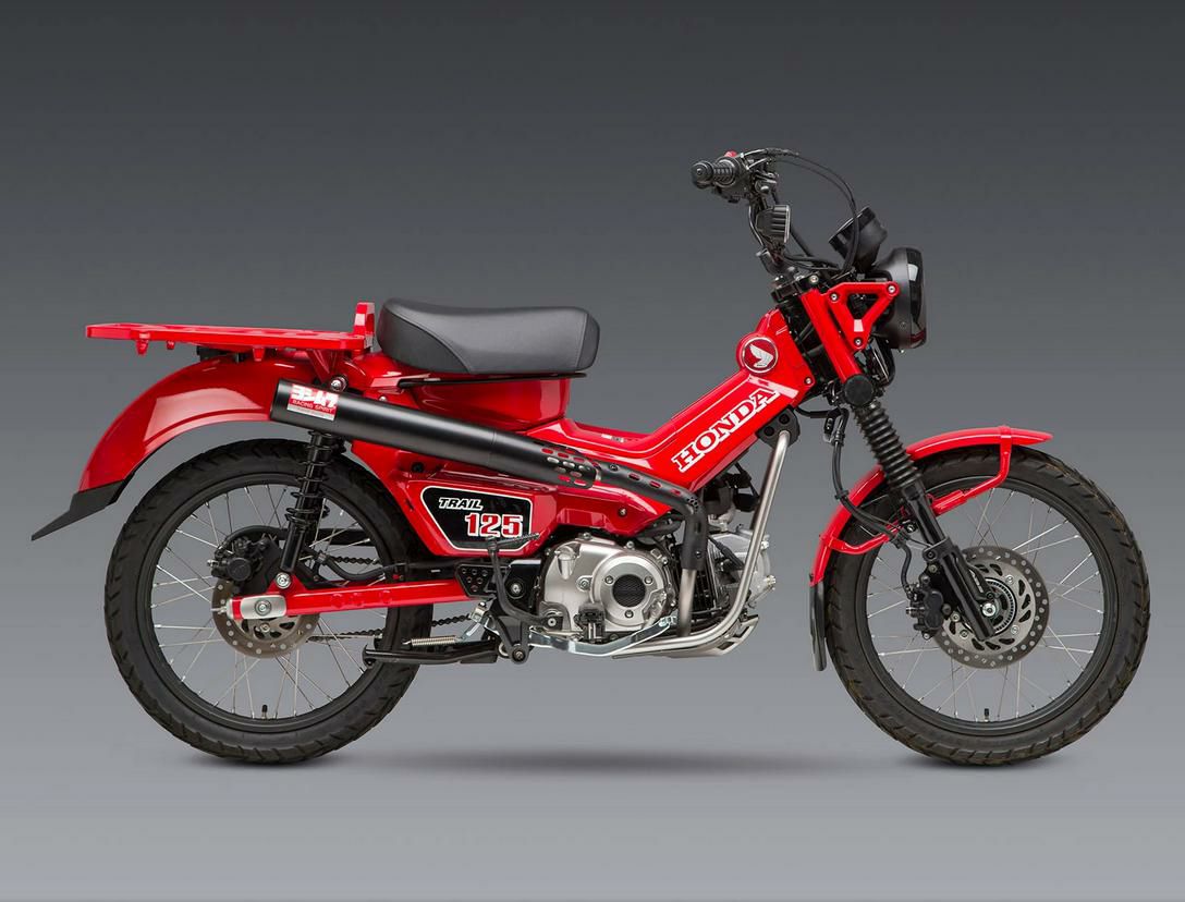 ハンターカブ CT125 サイクロン アップマフラー フルエキ ヨシムラUSA