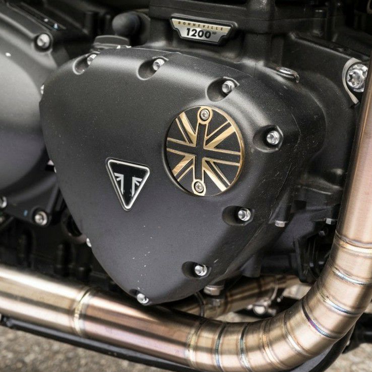 トライアンフ ボンネビル T100&T120|クラッチバッジ・ジェネレーター