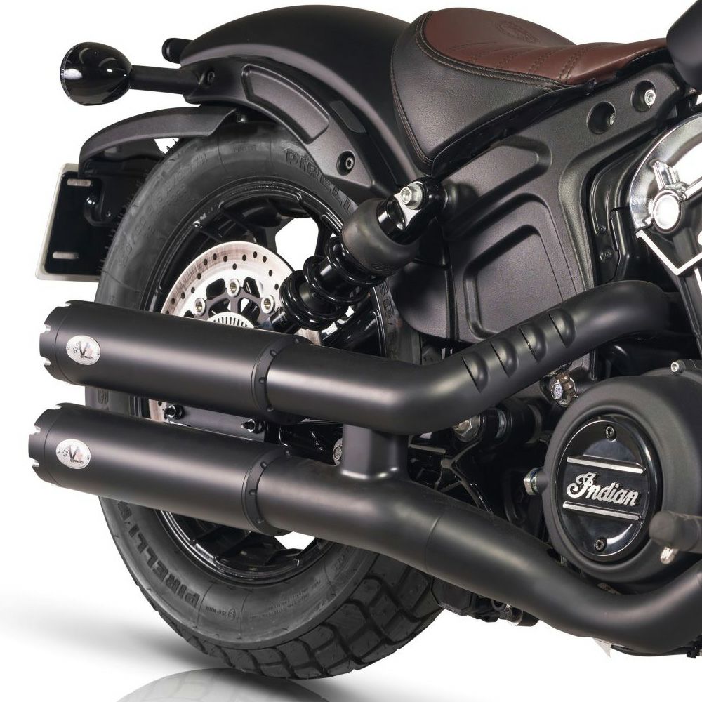 Vance & Hines インディアンスカウトボバー用スリップオンマフラー