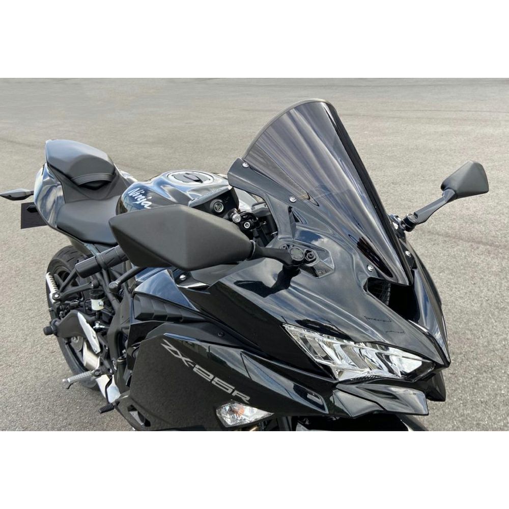 カワサキ ZX-25R スクリーン(スモーク) ACRY Point | バイクカスタム