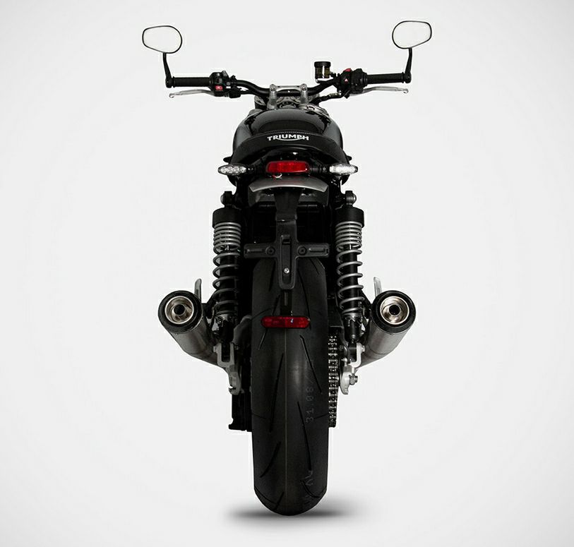 スピードツイン1200 スラクストン1200 スリップオンマフラー カーボン