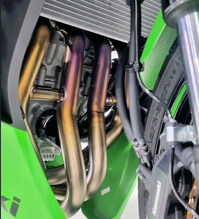 ZX-25R ZX-4RR ZX-4R SE マフラー フルエキ フルチタン&カーボン