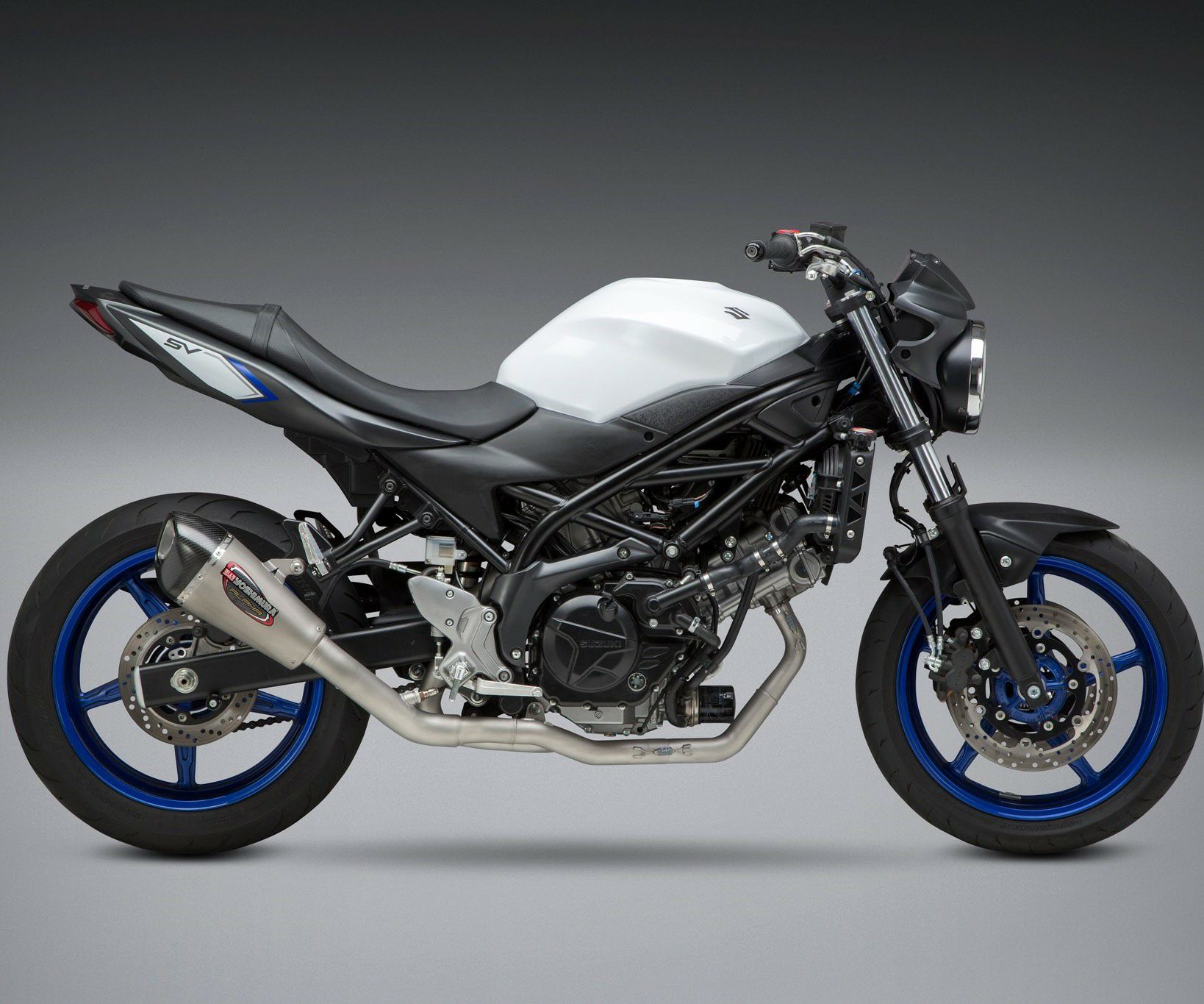 ヨシムラUSA アルファT レース ステンレス フルエキゾースト マフラー