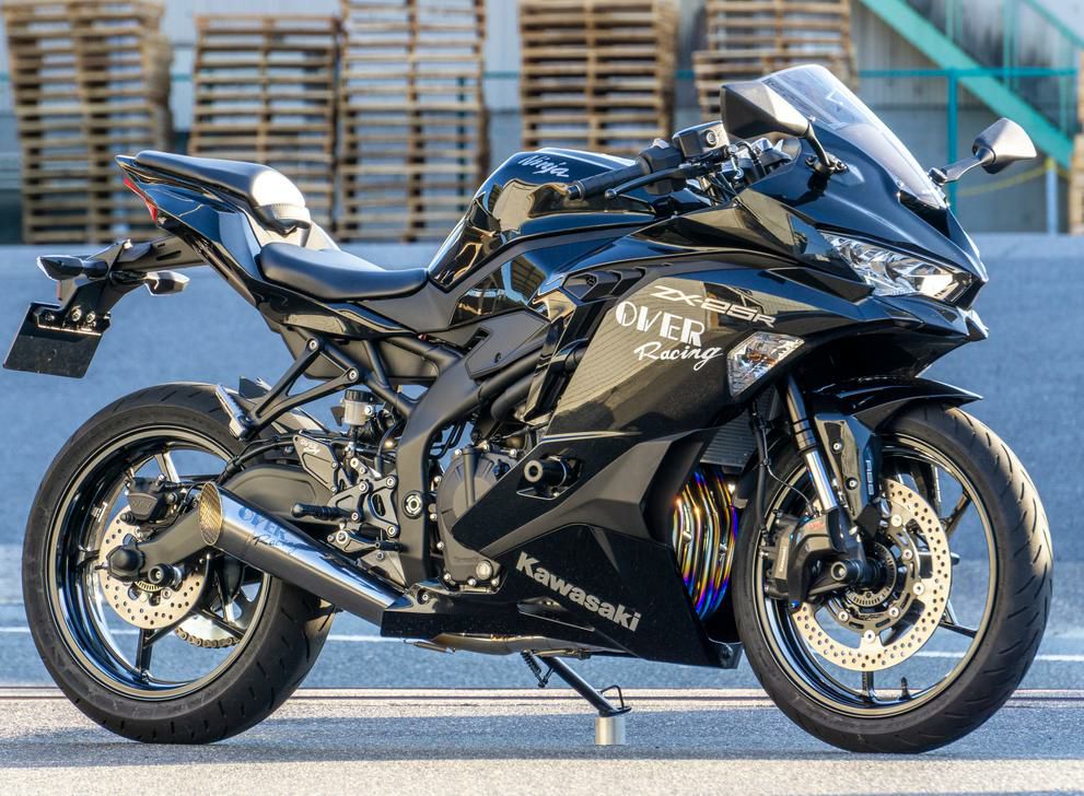 Over Racing オーヴァーレーシング フルチタン フルエキ メガホン