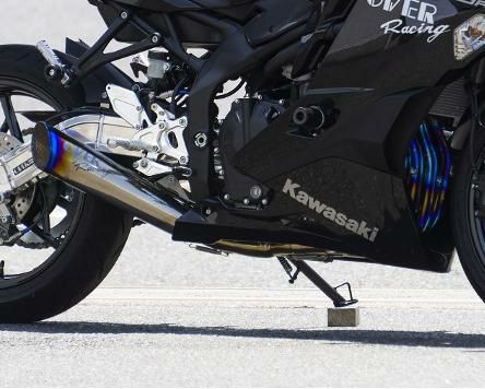 Over Racing オーヴァーレーシング フルチタン 焼き入れあり メガホン