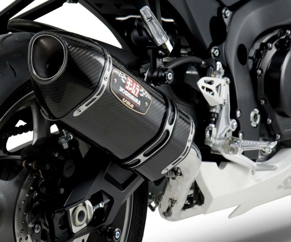 GSX-R750/-R600 11-20 S1R ブラックカーボン スリップオンマフラー Two
