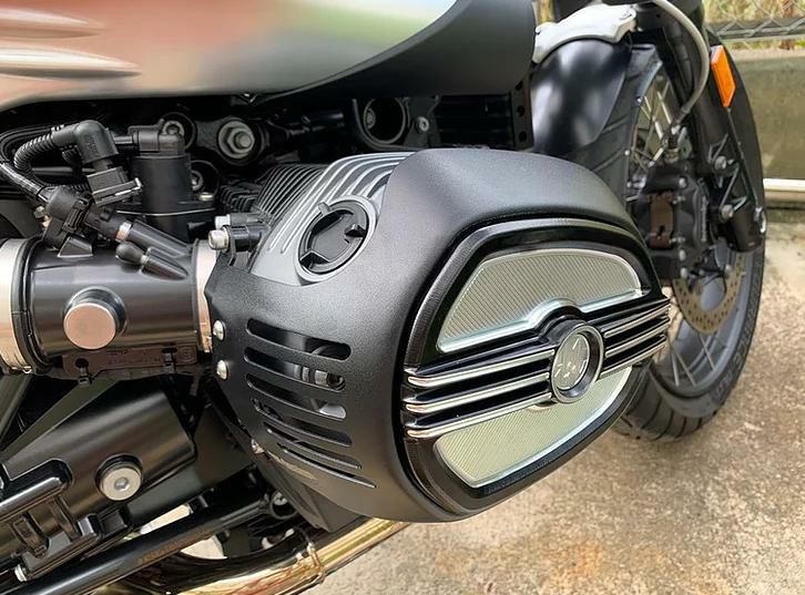 BMW RnineT 14-20 シリンダーヘッドカバー エンジンガード 左右セット