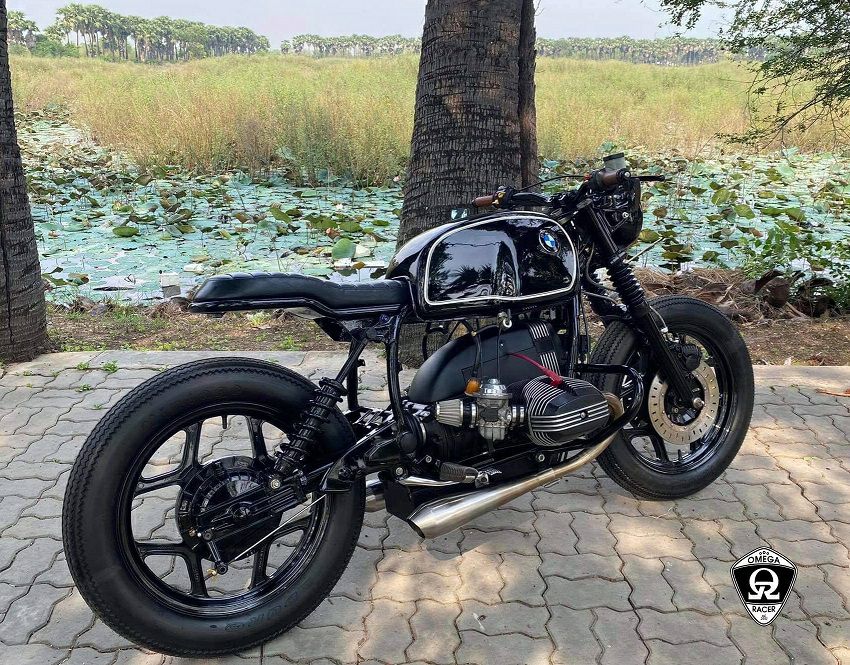 R65/R75/R80/R90/R100 フルエキゾースト Shorty マフラー ブラッシュ