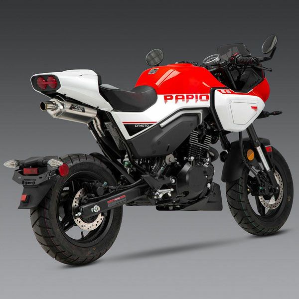 CFMOTO PAPIO SS/CL 2024 RS-9 ステンレス/アルミ スリップオン