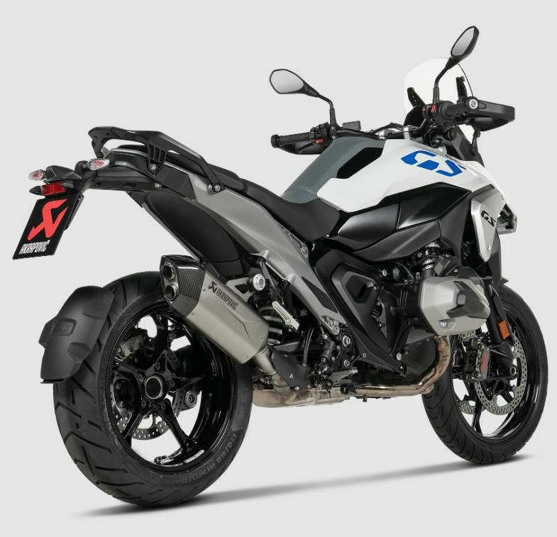 AKRAPOVIC スリップオンマフラー チタン シルバー BMW R1300GS (2024