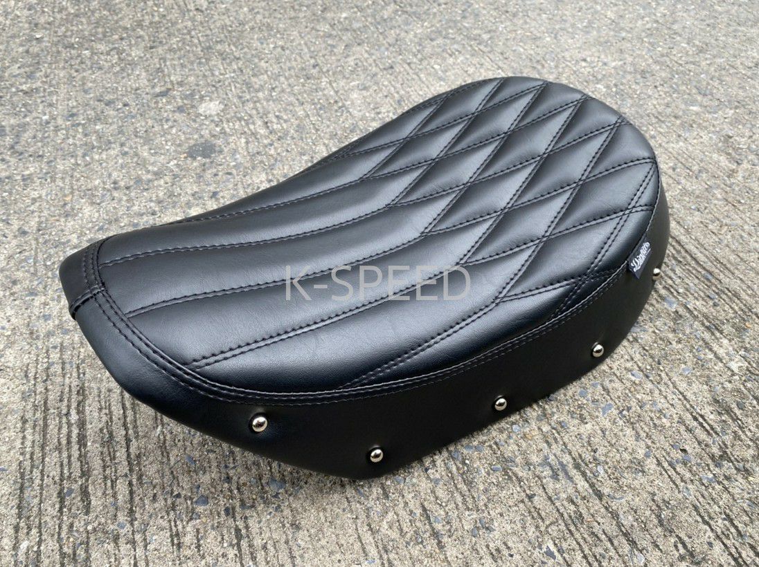モンキー125 シート ミックスパターン Diabolus ブラック K-SPEED