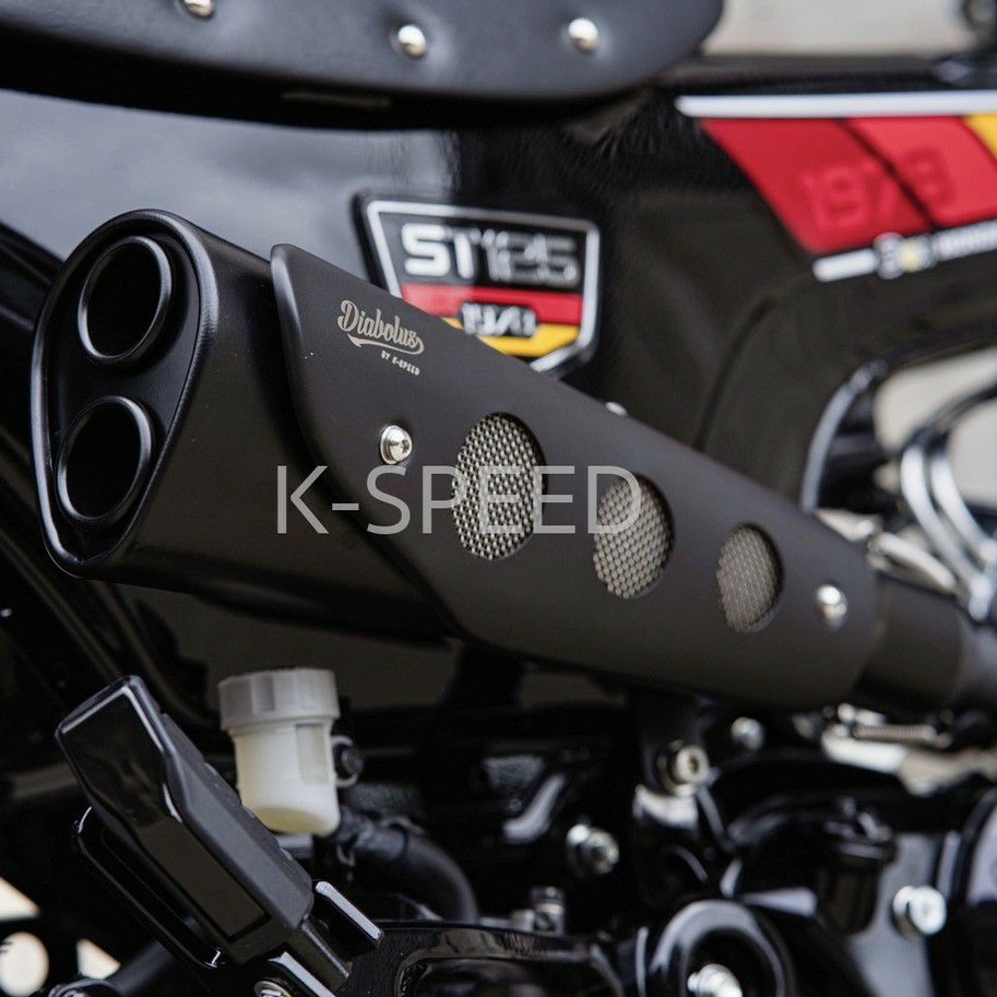 ホンダ ダックス125 フルエキゾーストマフラー ショートスタイル