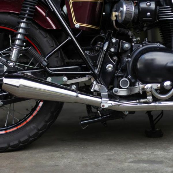 W400/650/800 モーターロック マフラーエキゾースト パーツの専門店