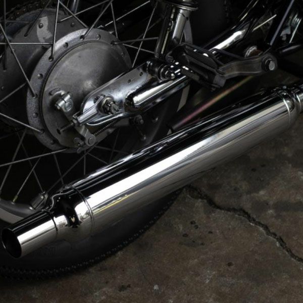 ヤマハ SR400/500 ヴィンテージマフラー フルエキ ダウン キャブ車