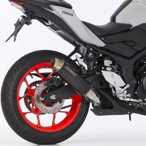 SHARK スリップオンマフラー Street GP カーボン HUSQVARNA Svartpilen