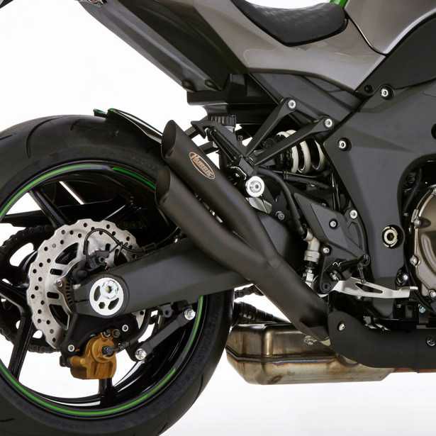 SHARK スリップオンマフラー Street GP カーボン KAWASAKI Z1000 (2014