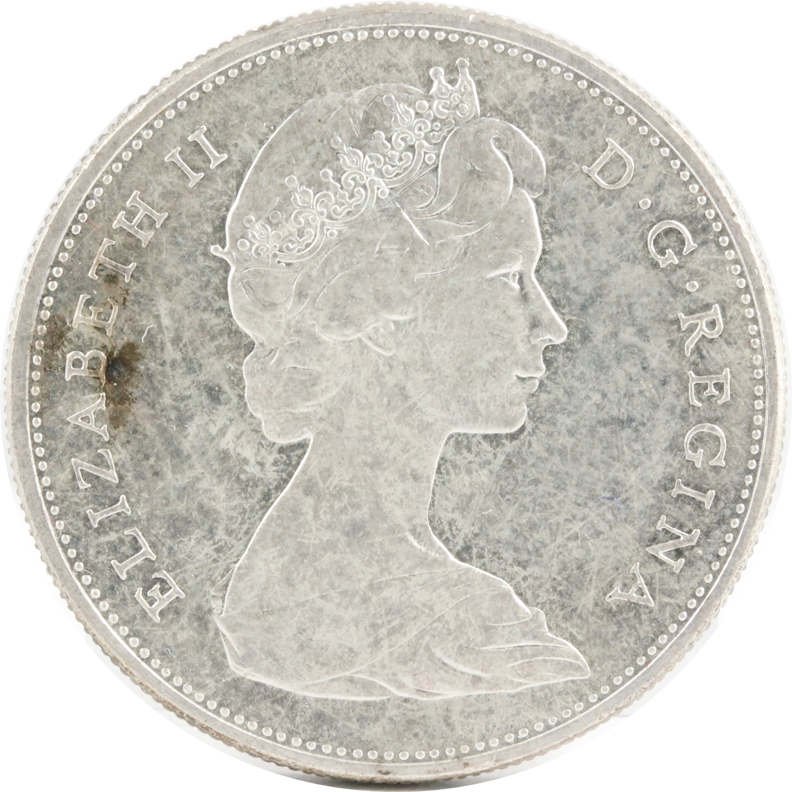 カナダ 1965年 1DOLLAR 銀貨 AU | ミスターコインズ