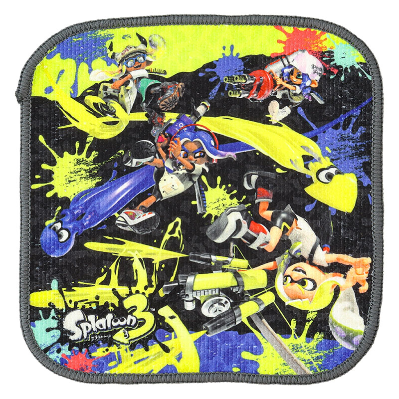 ポケットタオル 3枚セット スプラトゥーン ｜ ミスターマックス