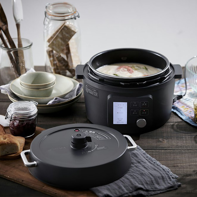 電気圧力鍋 4.0L KPC-MA4-B ブラック ｜ ミスターマックスオンラインストア