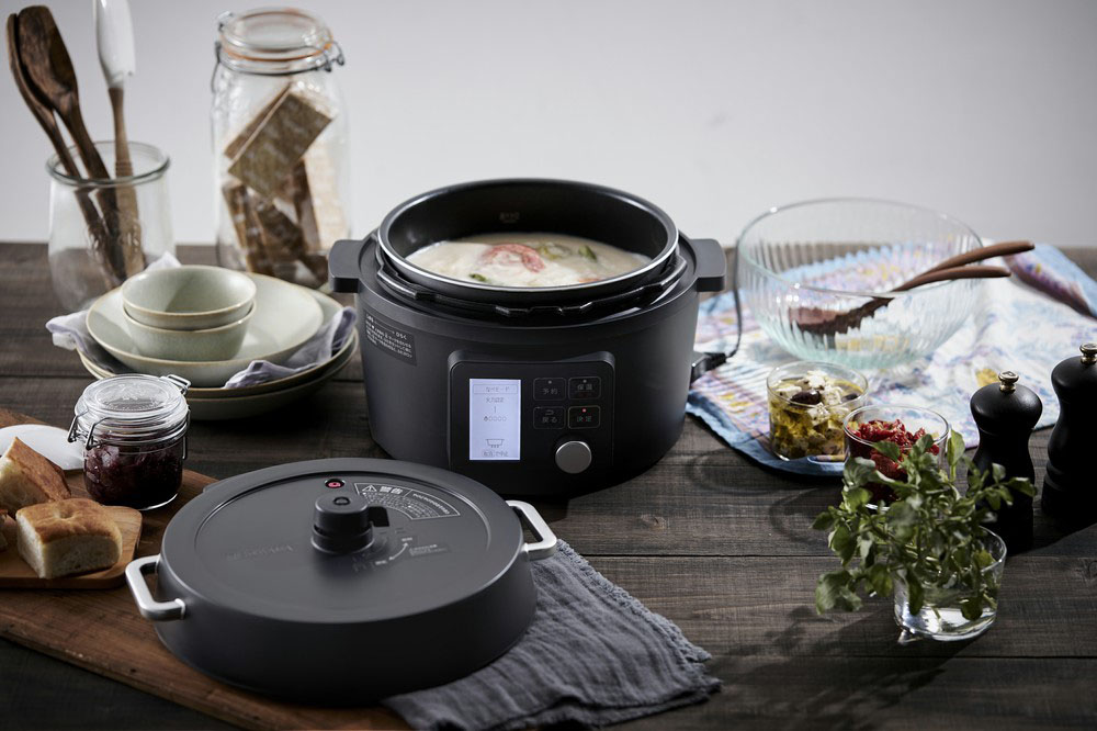 電気圧力鍋 4.0L KPC-MA4-B ブラック ｜ ミスターマックスオンラインストア