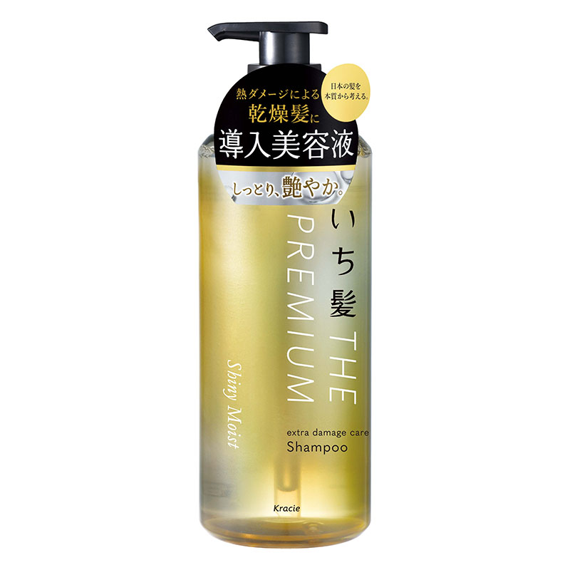 いち髪 プレミアムシャンプー モイストポンプ 480ml ｜ ミスター