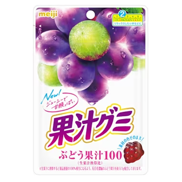 果汁グミぶどう 54g ｜ ミスターマックスオンラインストア