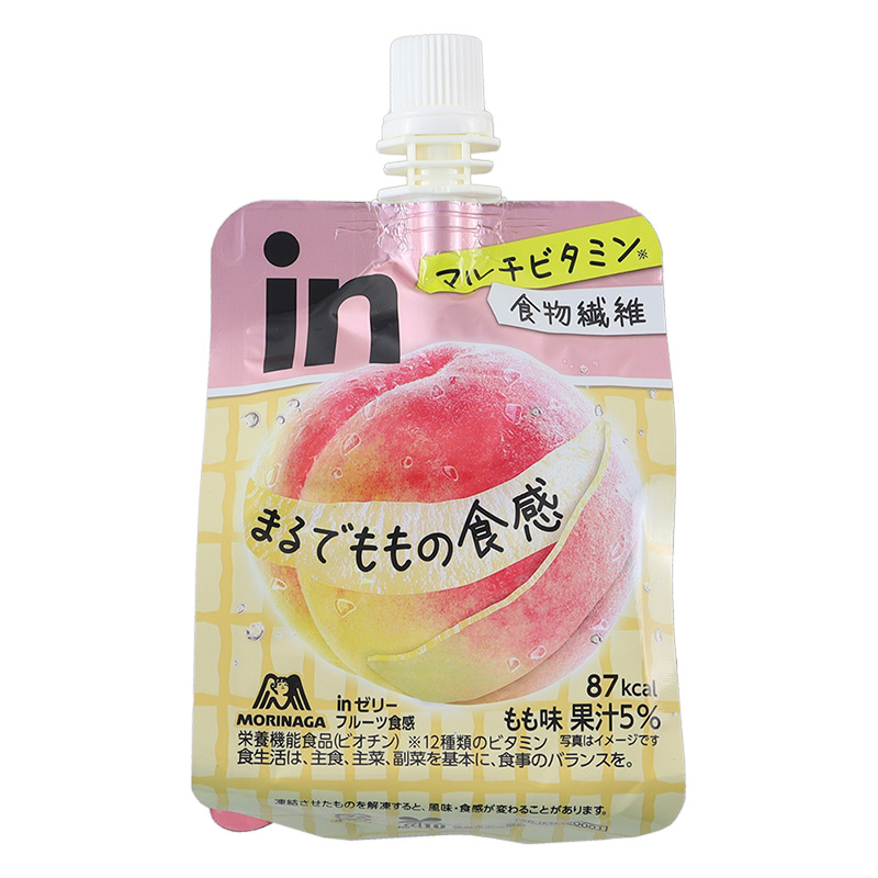 inゼリー フルーツ食感もも 150g ｜ ミスターマックスオンラインストア