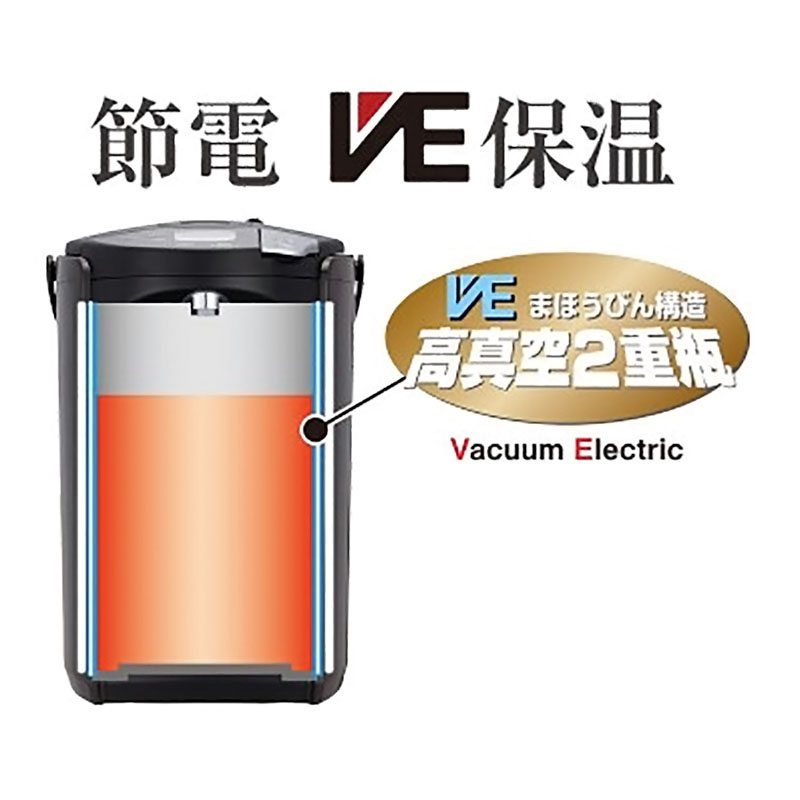 タイガー2.2L蒸気レスVE電気まほうびん PIM-G220 ｜ ミスターマックス