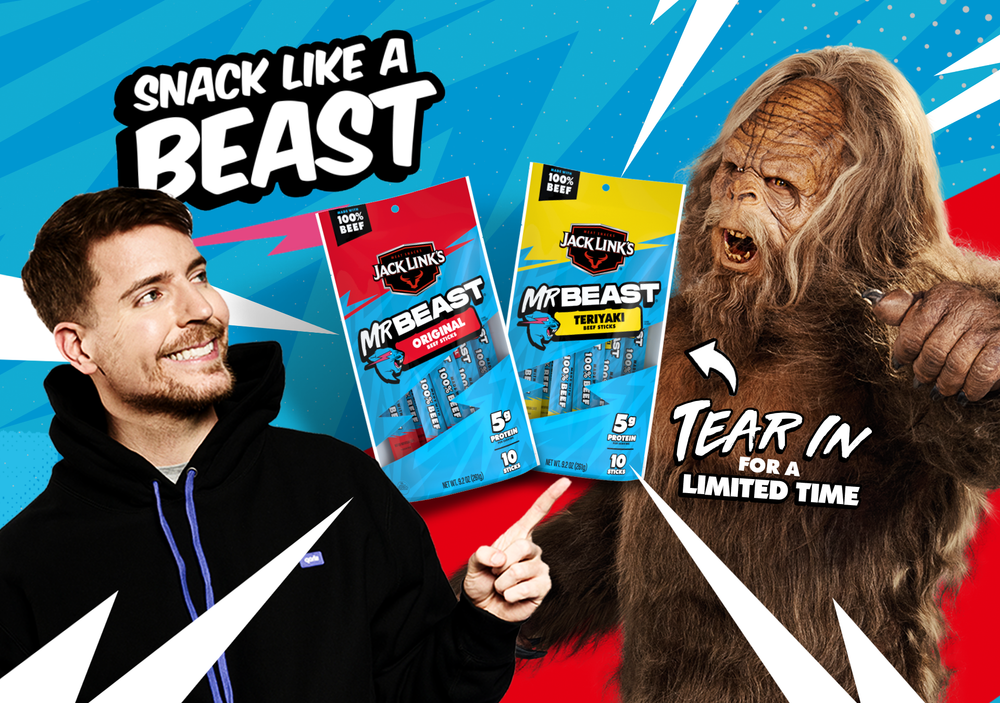 MrBeast x Jack Link's | MrBeast x Jack Link's | Snack like a beast