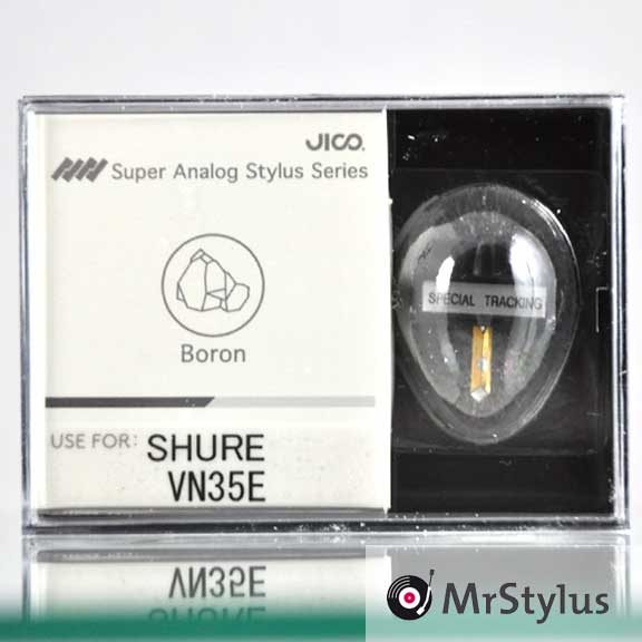 Replacement Stylus, JICO, MrStylus Japan SHURE VN 35 HE/MR SAS on