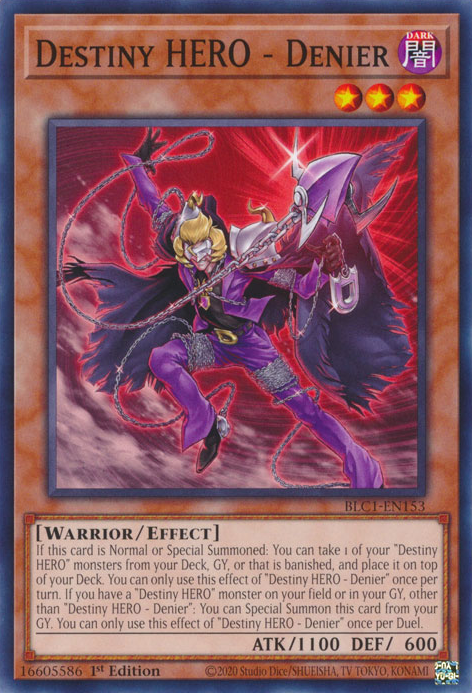 Destiny HERO - Denier - Yugipedia