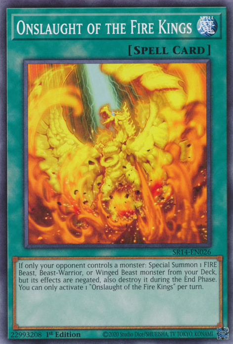 Onslaught of the Fire Kings - Yugipedia