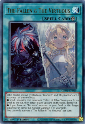 遊戯王 the fallen &the virtuous プリズマ The Fallen & The Virtuous