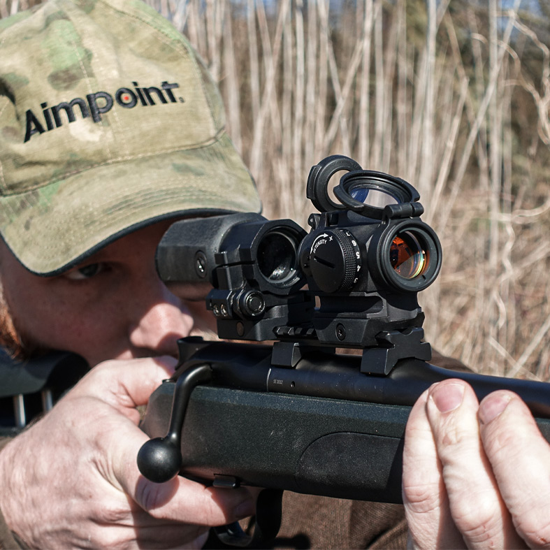3X-C™ Magnifier with FlipMount™ 30 mm and TwistMount™ base | Aimpoint
