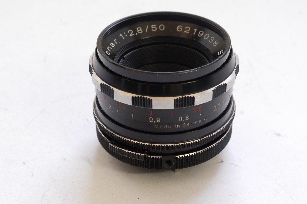Schneider 50mm f2.8 Xenar manual focus M42 screw mount “Edixa