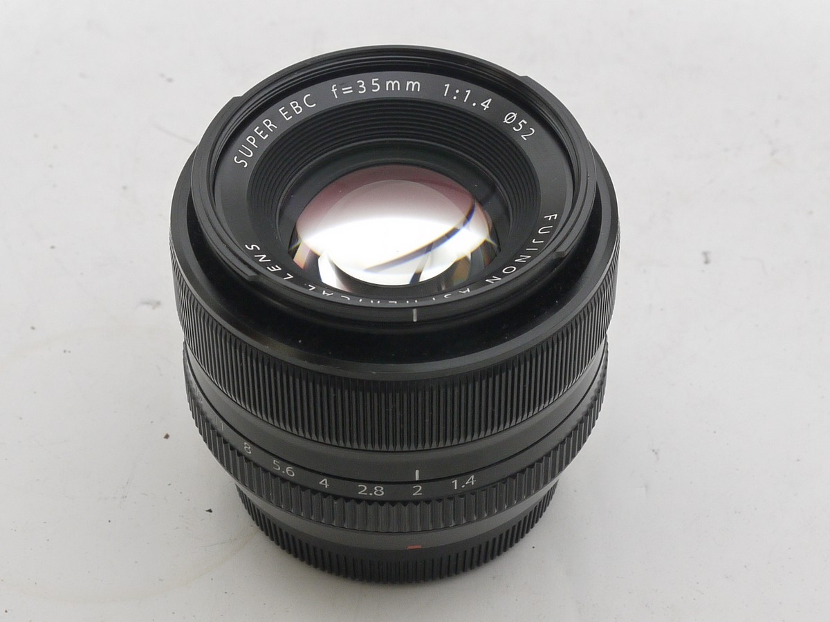 Fujifilm 35mm f1.4 Fujinon Aspherical Super EBC lens + makers caps
