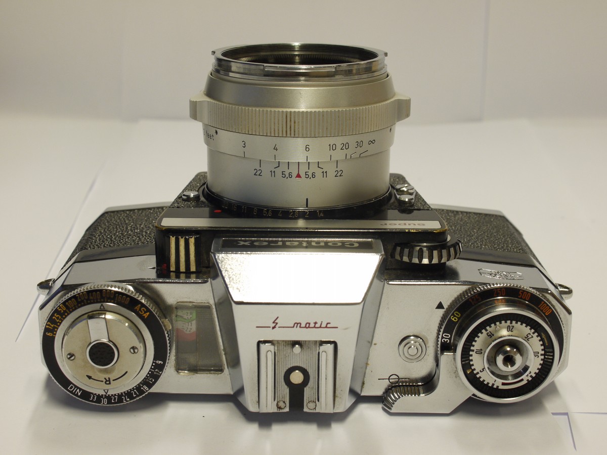 Zeiss Ikon Contarex Super Electronic, chrome + Carl Zeiss 50mm f2
