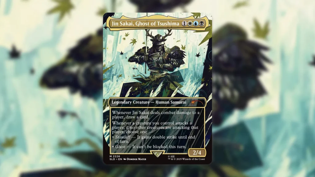 マジック：ザ・ギャザリング MTG Jin Sakai, Ghost of Tsushima